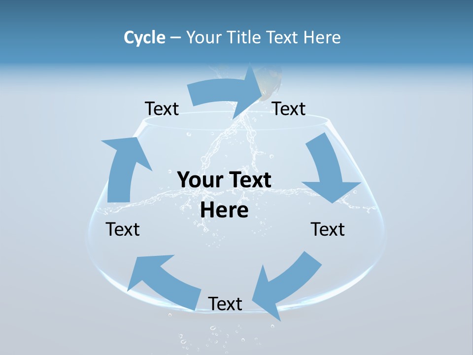 Acrobatic Chance Water PowerPoint Template