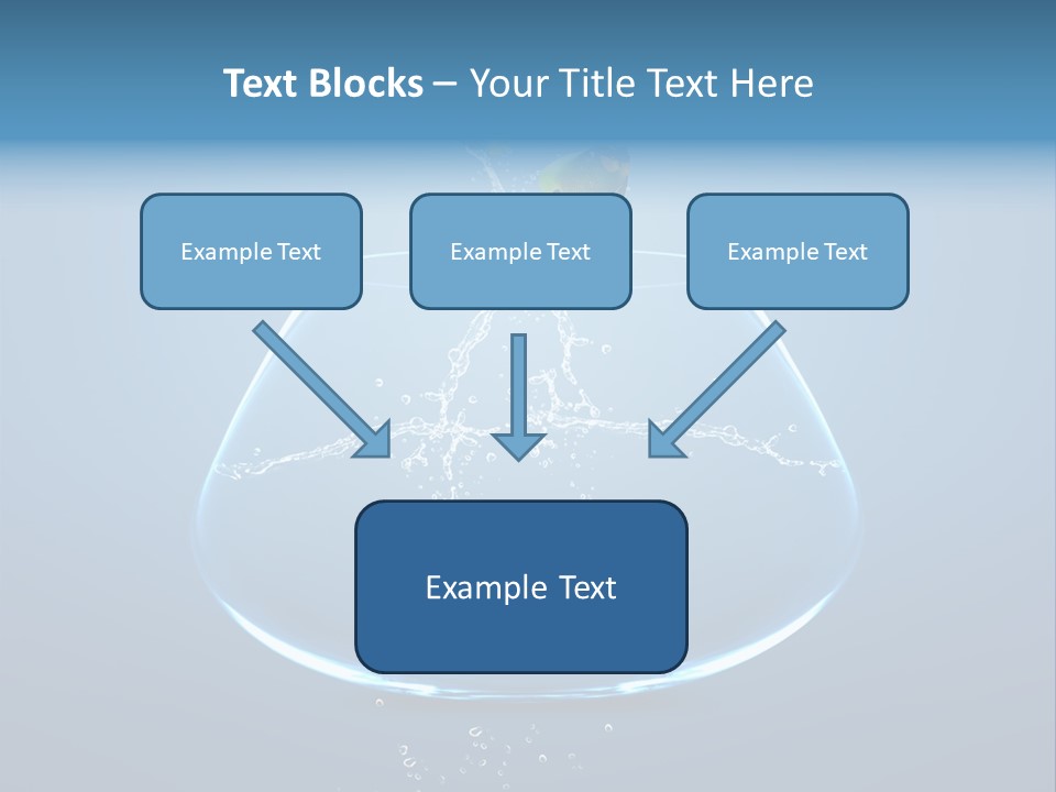 Acrobatic Chance Water PowerPoint Template