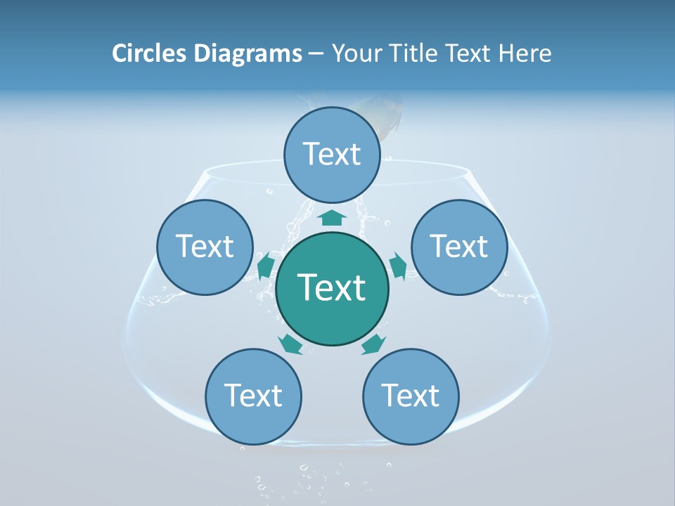 Acrobatic Chance Water PowerPoint Template