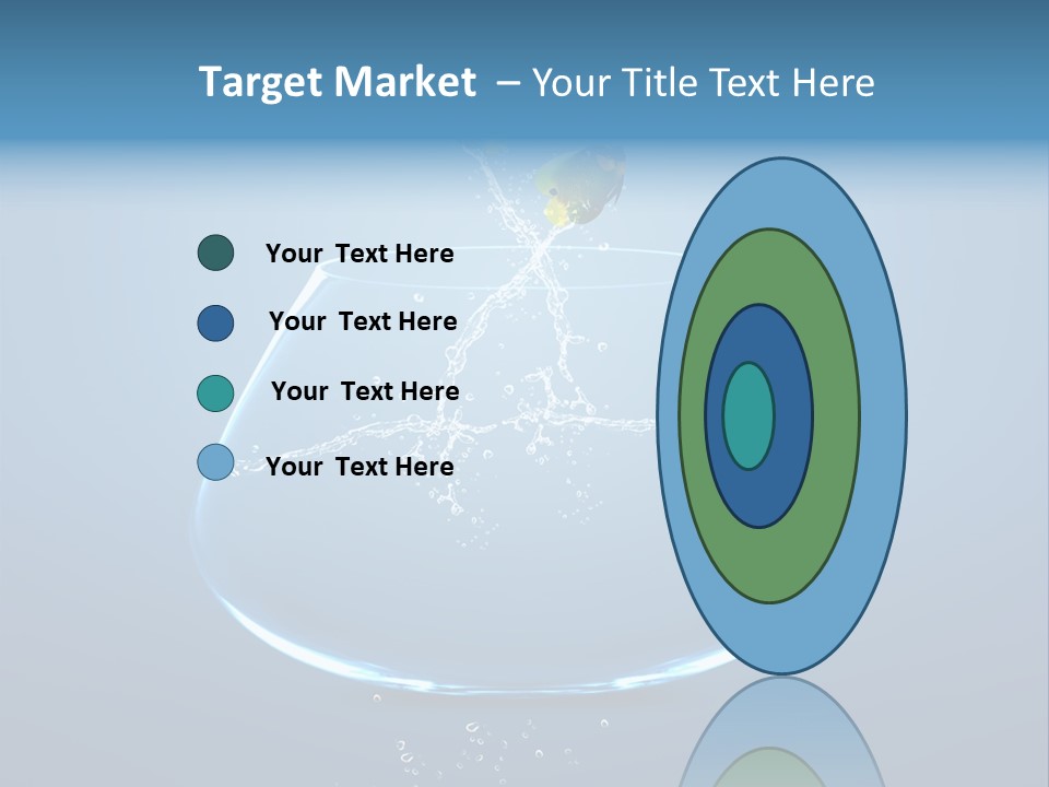 Acrobatic Chance Water PowerPoint Template