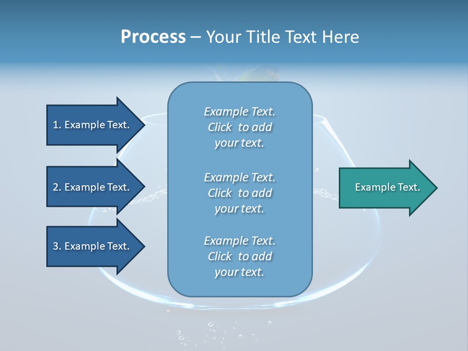 Acrobatic Chance Water PowerPoint Template