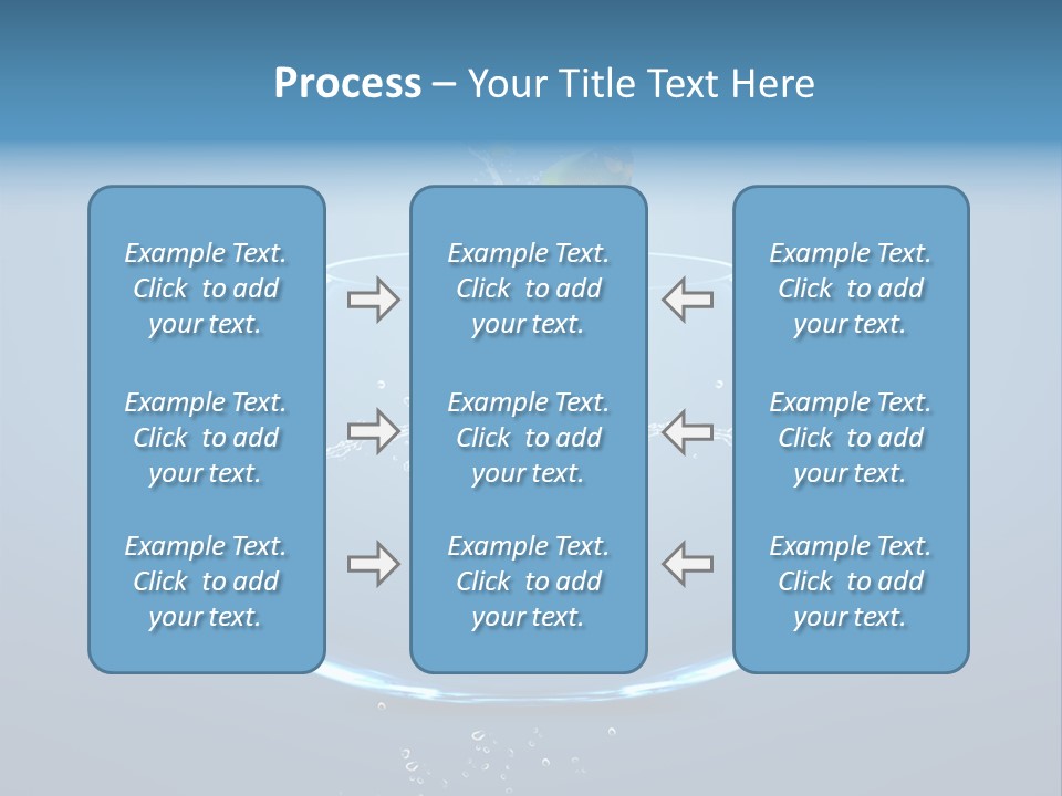 Acrobatic Chance Water PowerPoint Template