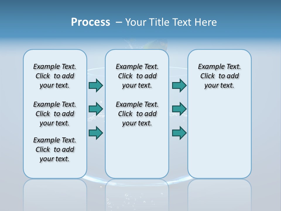 Acrobatic Chance Water PowerPoint Template