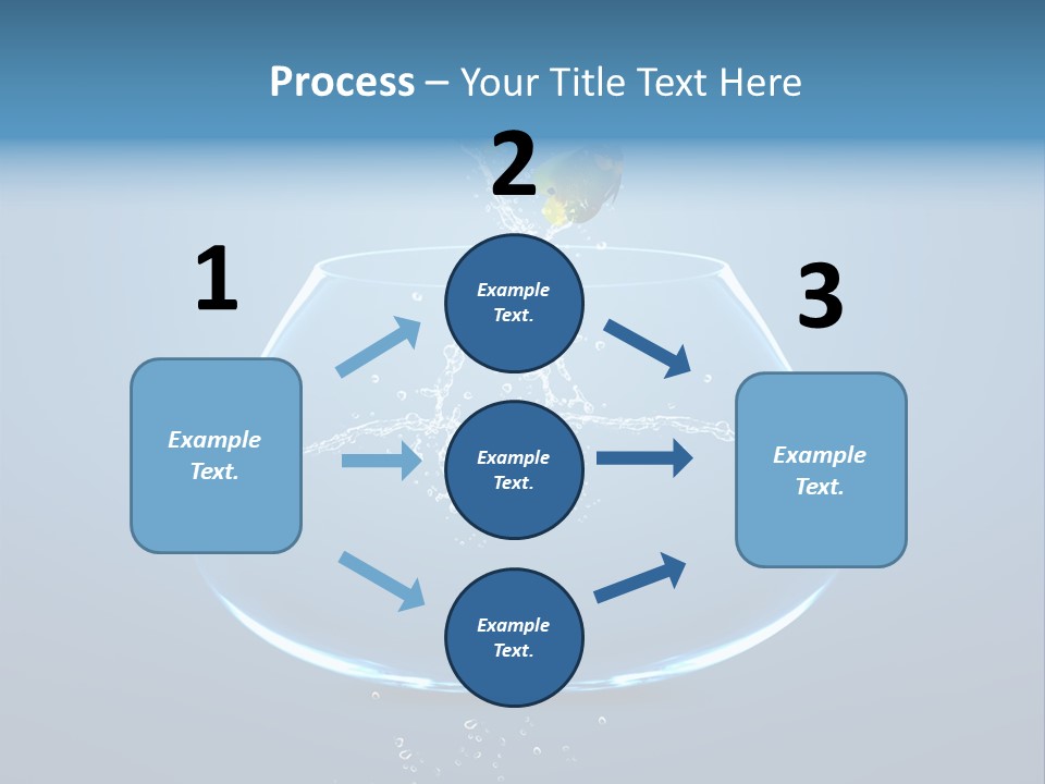 Acrobatic Chance Water PowerPoint Template