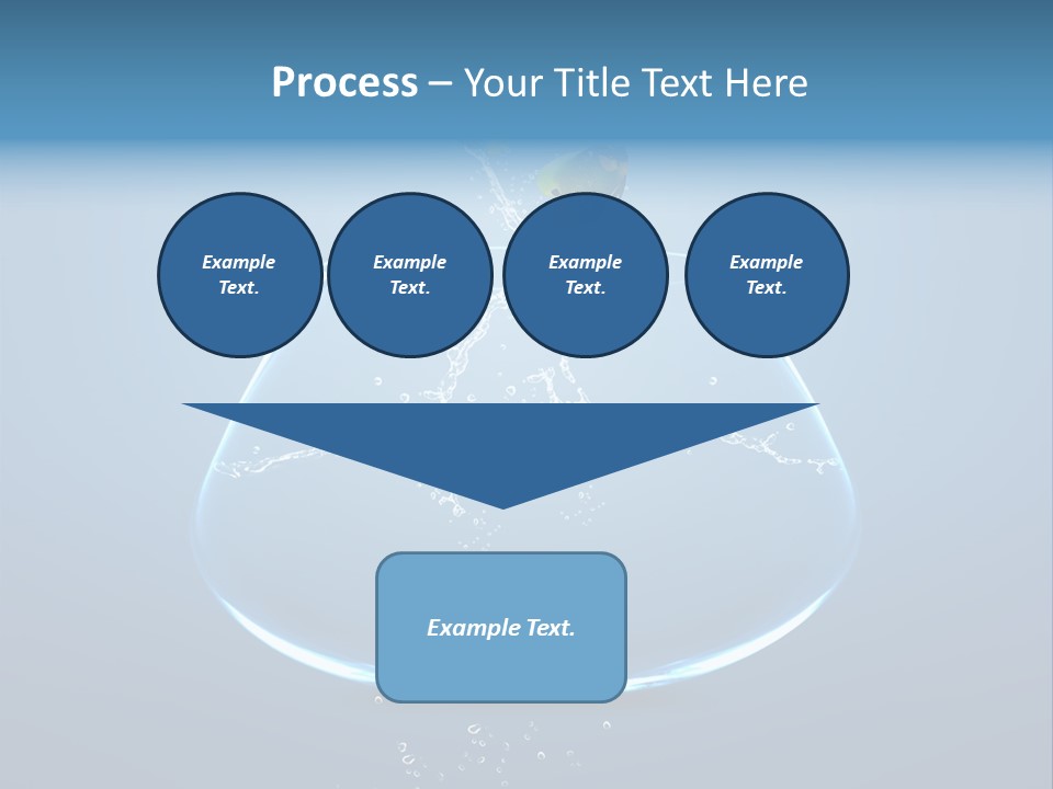 Acrobatic Chance Water PowerPoint Template