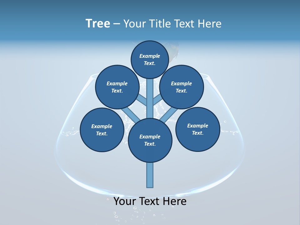 Acrobatic Chance Water PowerPoint Template