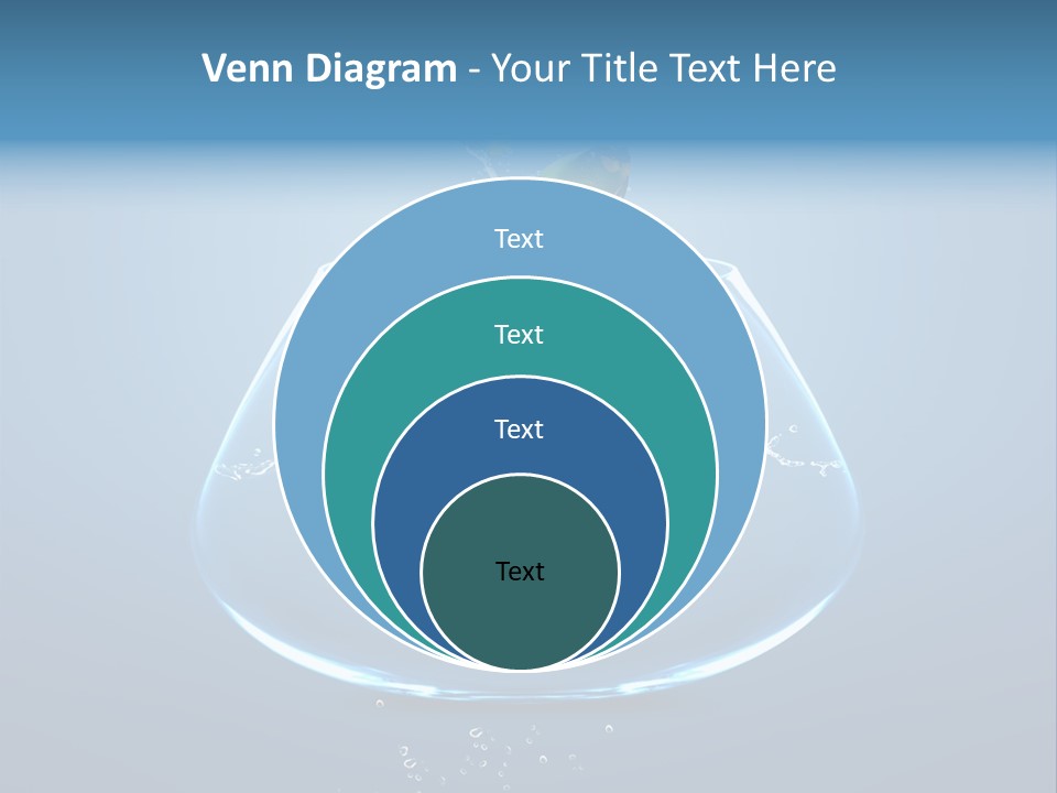 Acrobatic Chance Water PowerPoint Template