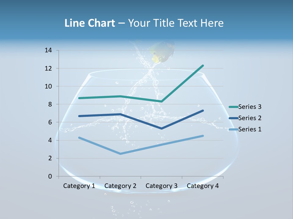 Acrobatic Chance Water PowerPoint Template