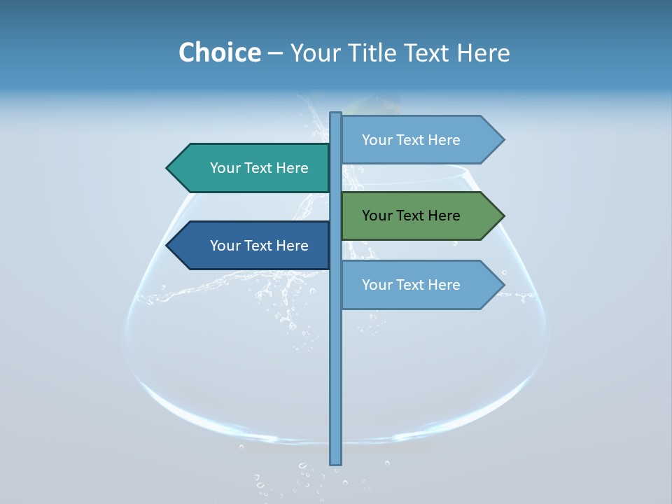 Acrobatic Chance Water PowerPoint Template