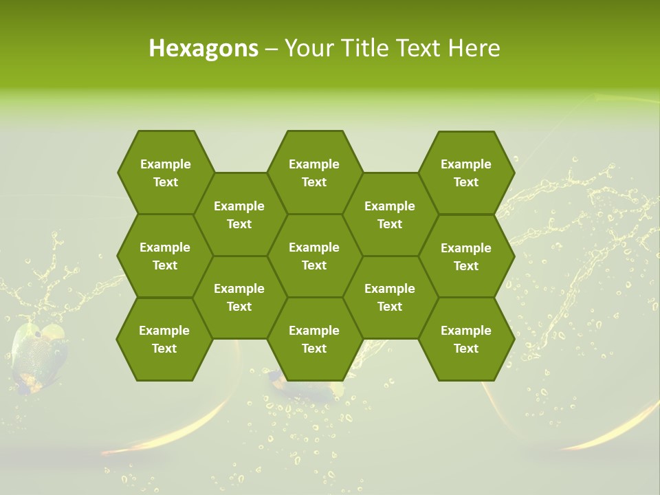 Diving Freedom Angel PowerPoint Template