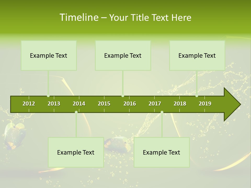 Diving Freedom Angel PowerPoint Template