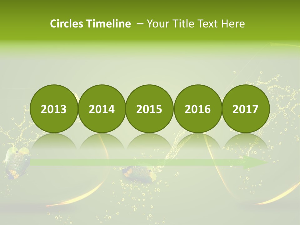 Diving Freedom Angel PowerPoint Template