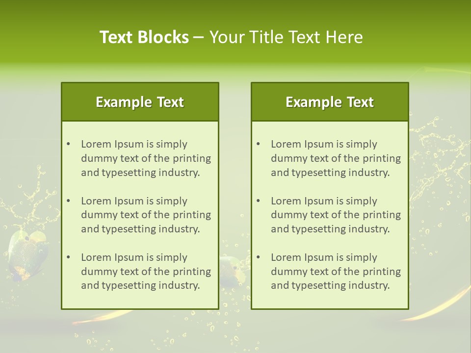Diving Freedom Angel PowerPoint Template