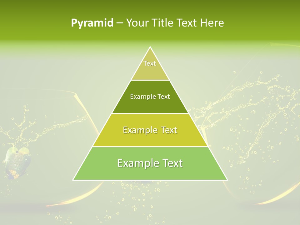 Diving Freedom Angel PowerPoint Template