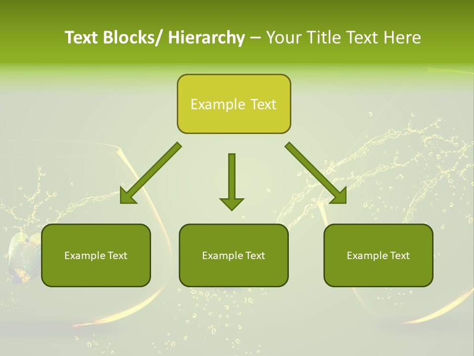 Diving Freedom Angel PowerPoint Template