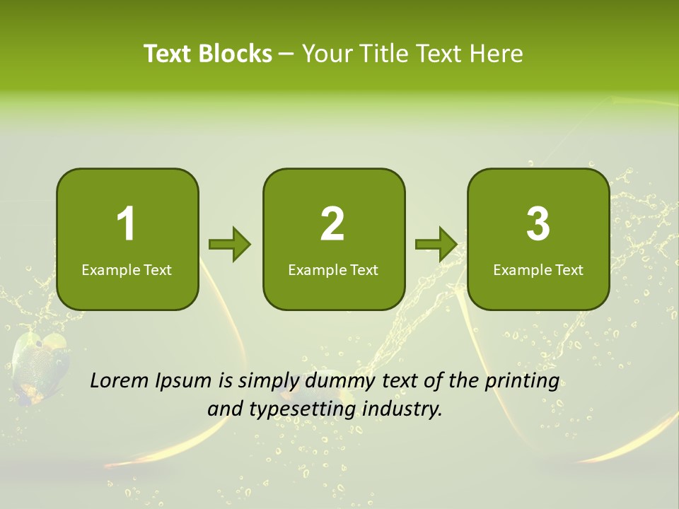Diving Freedom Angel PowerPoint Template