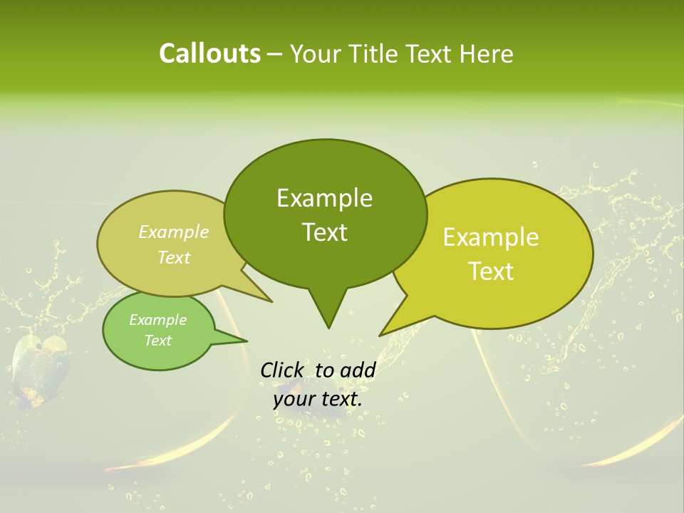 Diving Freedom Angel PowerPoint Template