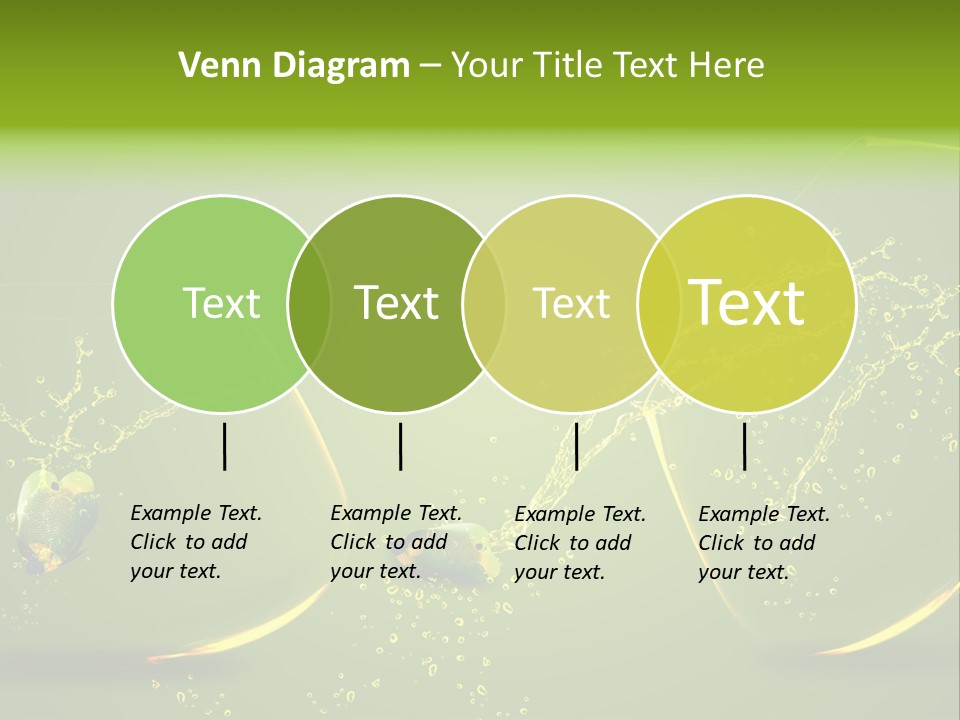 Diving Freedom Angel PowerPoint Template