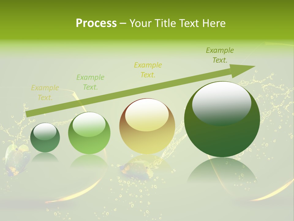 Diving Freedom Angel PowerPoint Template