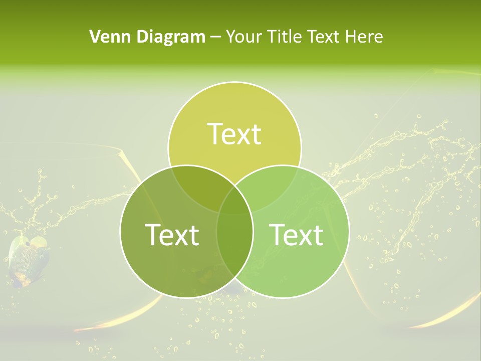 Diving Freedom Angel PowerPoint Template