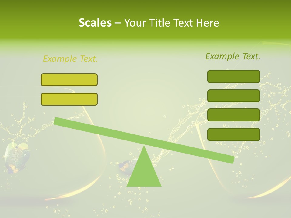 Diving Freedom Angel PowerPoint Template
