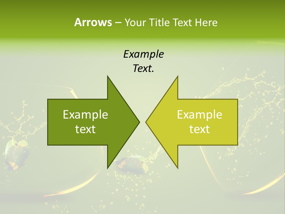 Diving Freedom Angel PowerPoint Template
