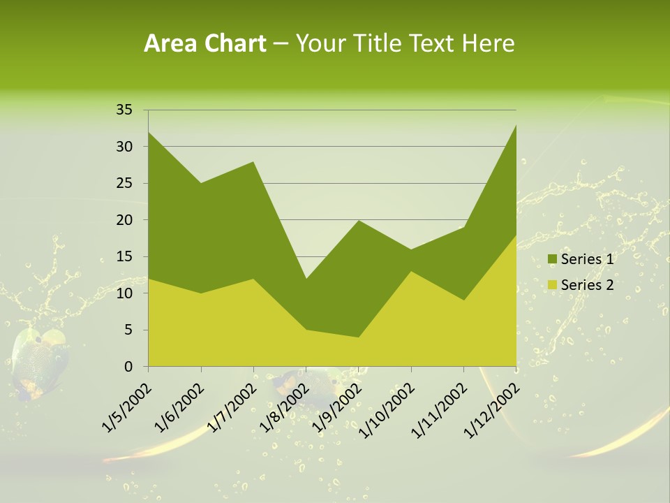 Diving Freedom Angel PowerPoint Template