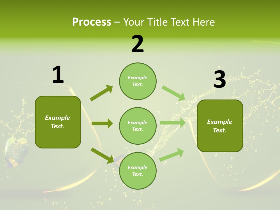 Diving Freedom Angel PowerPoint Template