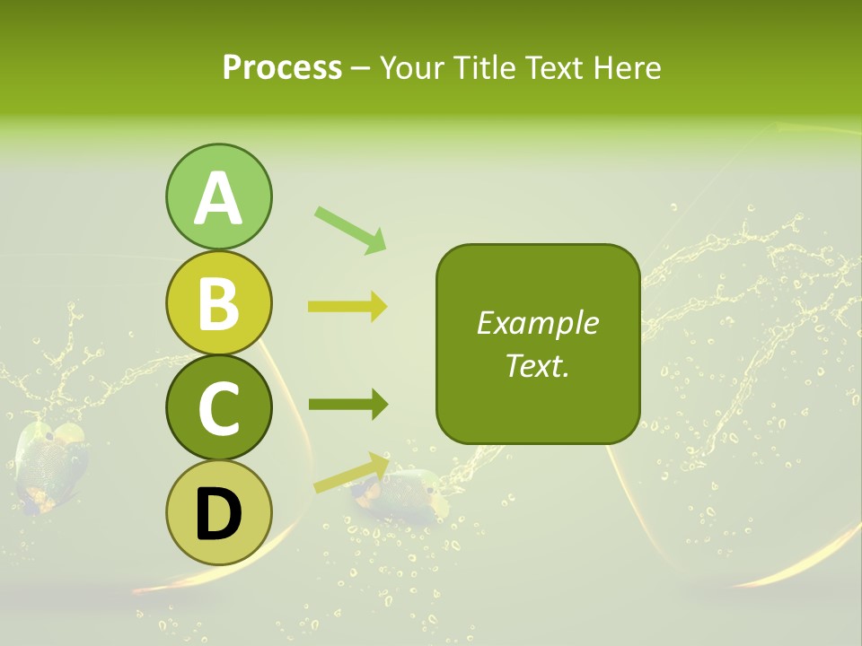 Diving Freedom Angel PowerPoint Template