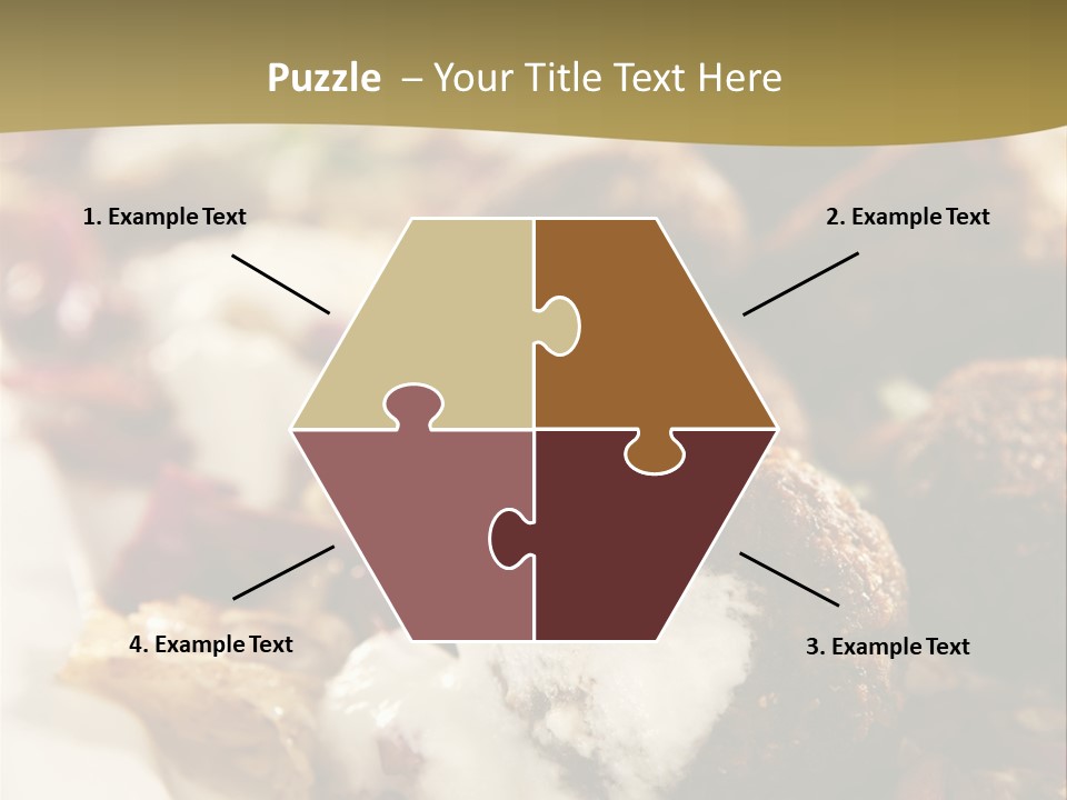 Lunch Diet Fried PowerPoint Template