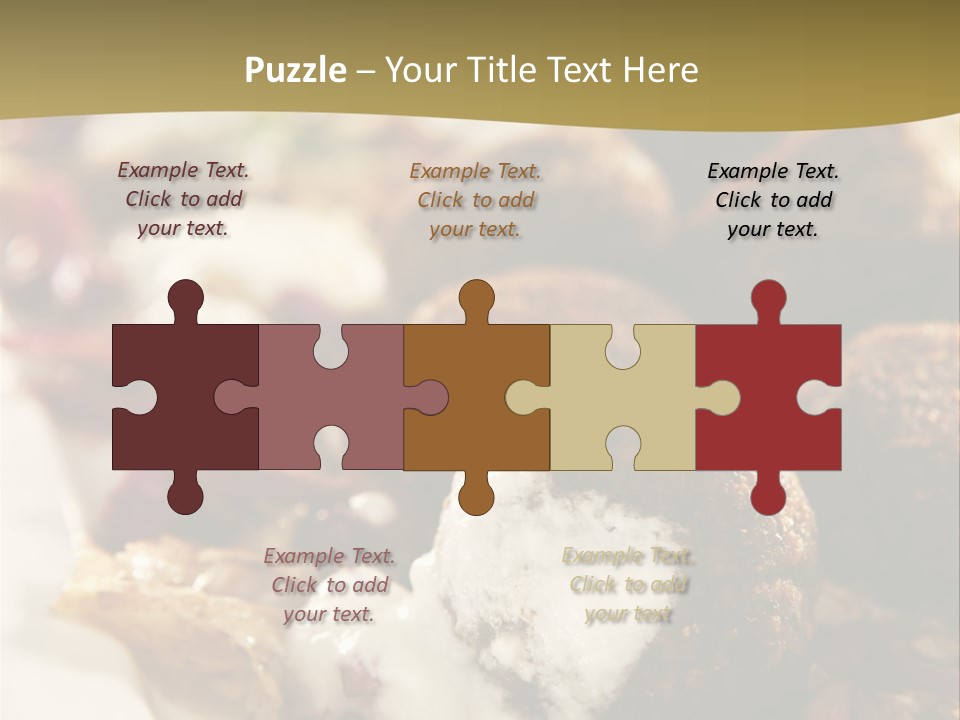 Lunch Diet Fried PowerPoint Template