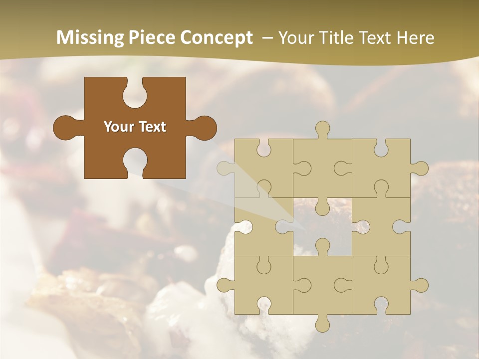 Lunch Diet Fried PowerPoint Template