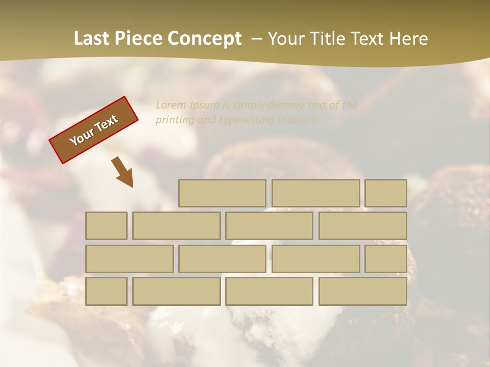 Lunch Diet Fried PowerPoint Template