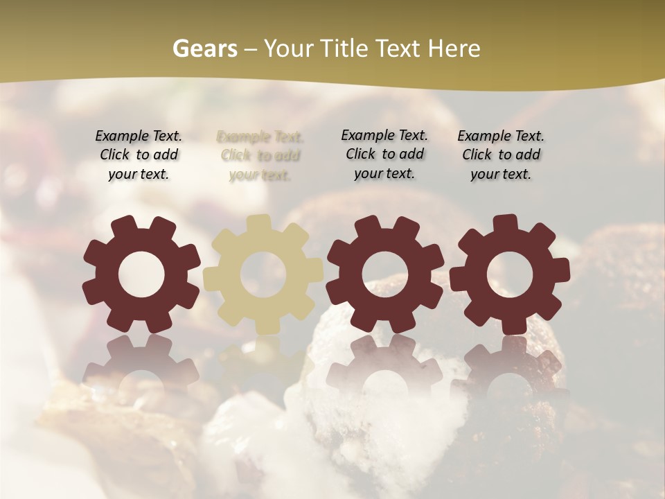 Lunch Diet Fried PowerPoint Template