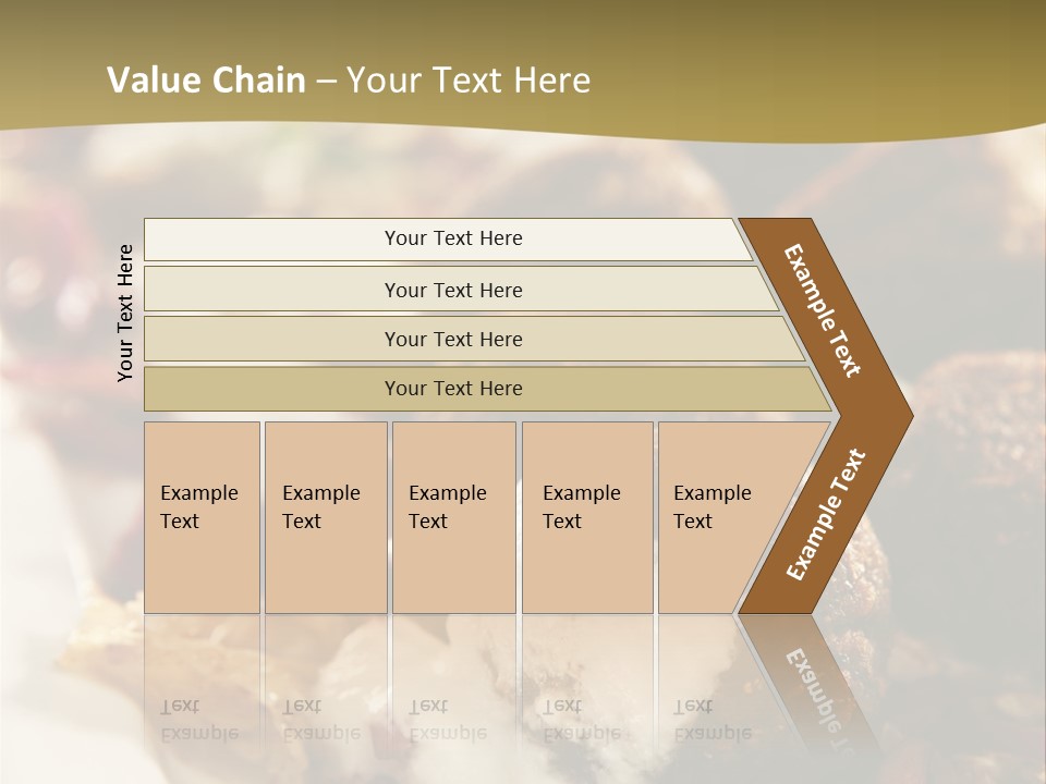 Lunch Diet Fried PowerPoint Template