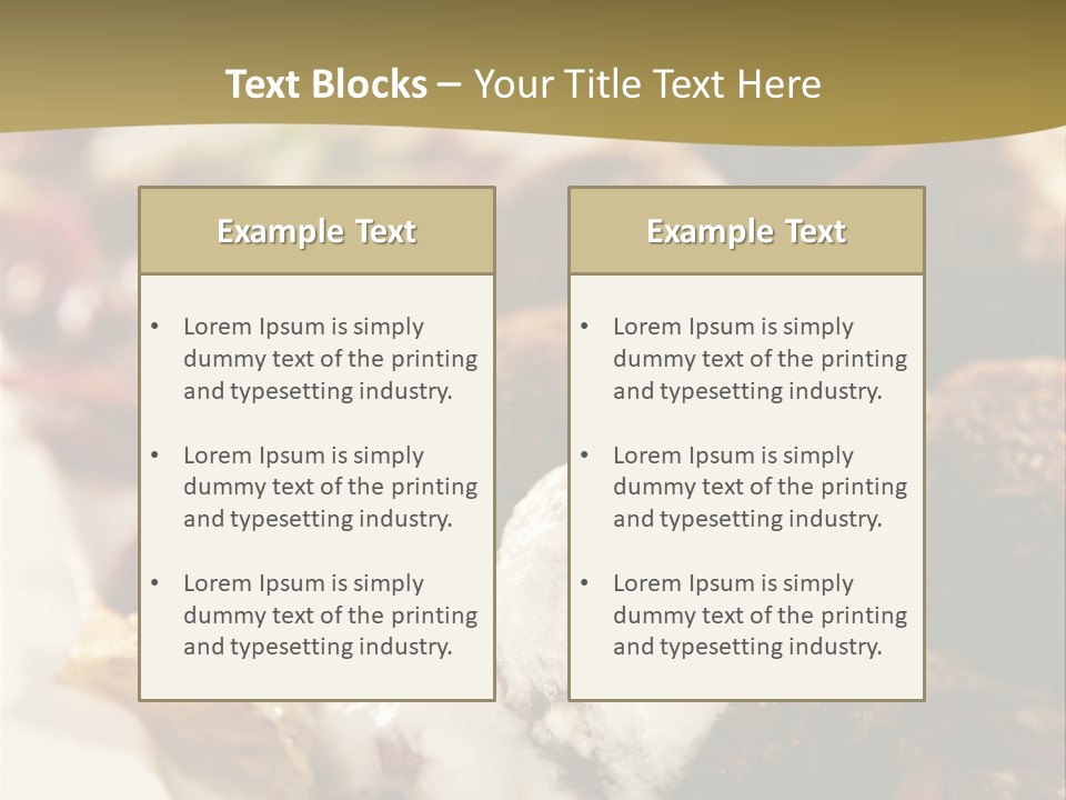Lunch Diet Fried PowerPoint Template