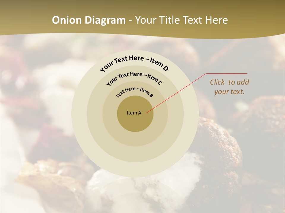 Lunch Diet Fried PowerPoint Template