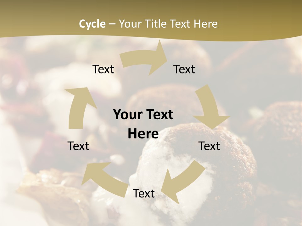 Lunch Diet Fried PowerPoint Template