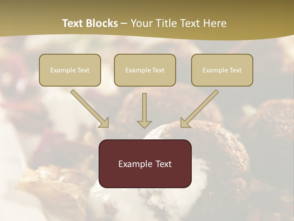 Lunch Diet Fried PowerPoint Template