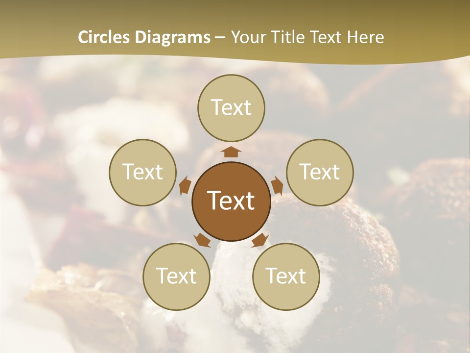 Lunch Diet Fried PowerPoint Template