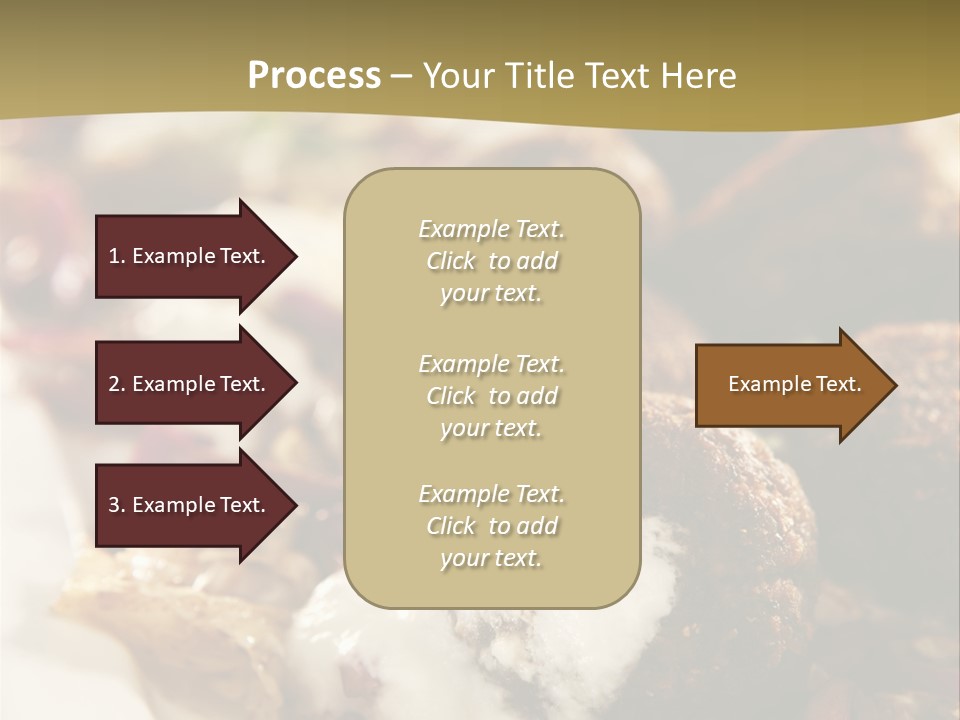 Lunch Diet Fried PowerPoint Template