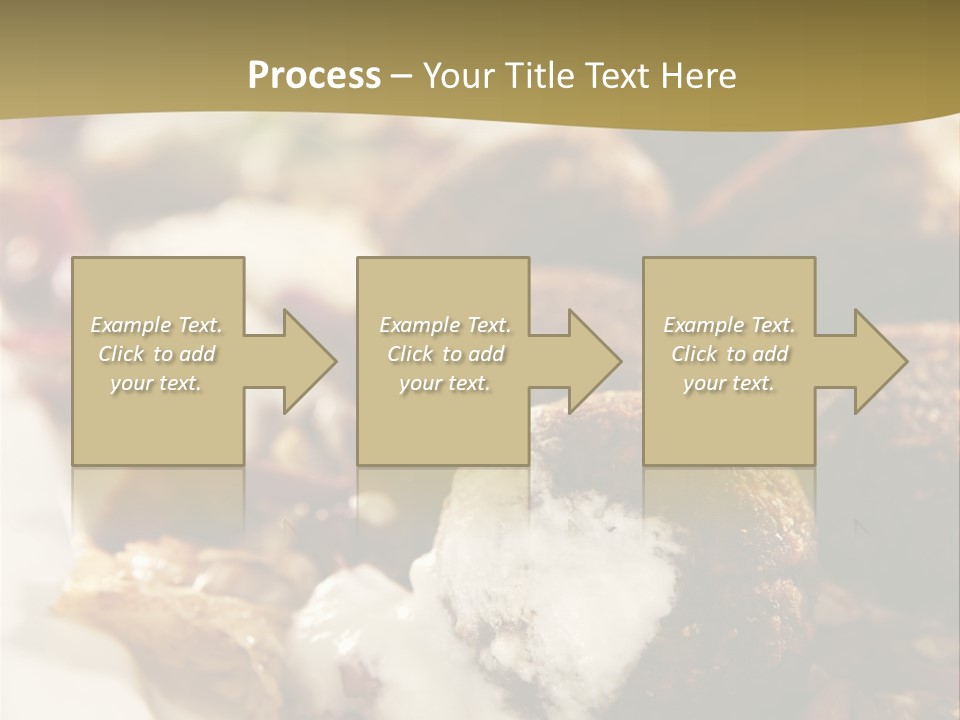 Lunch Diet Fried PowerPoint Template