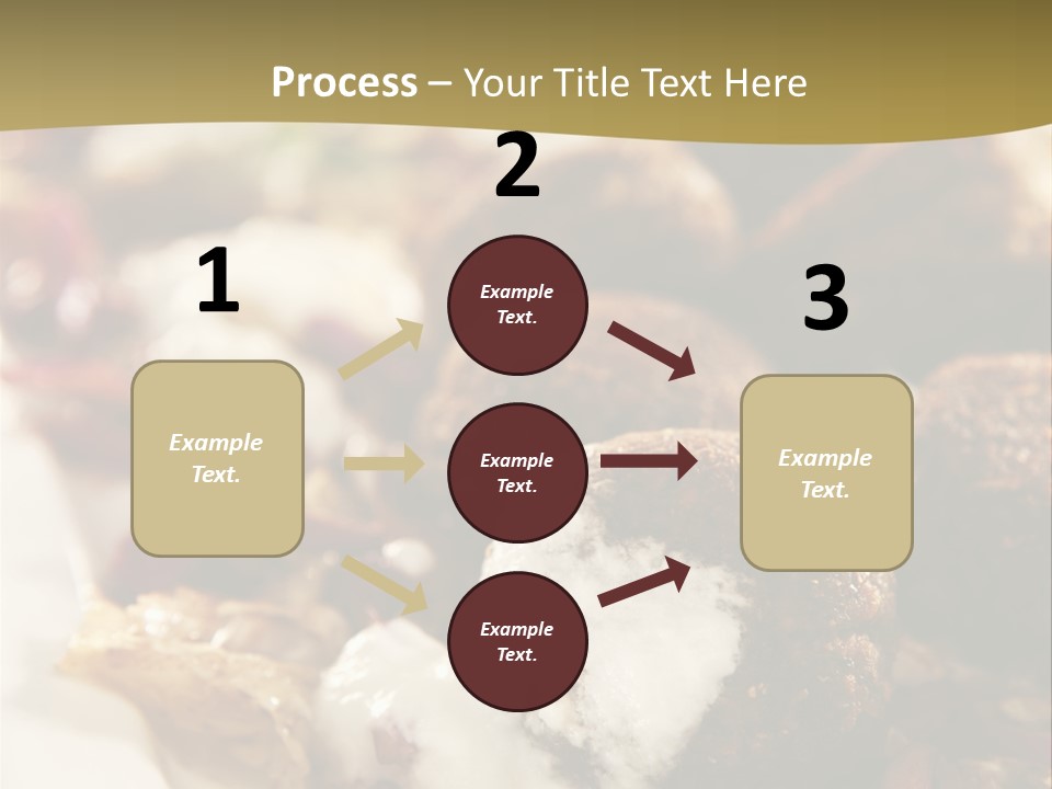 Lunch Diet Fried PowerPoint Template