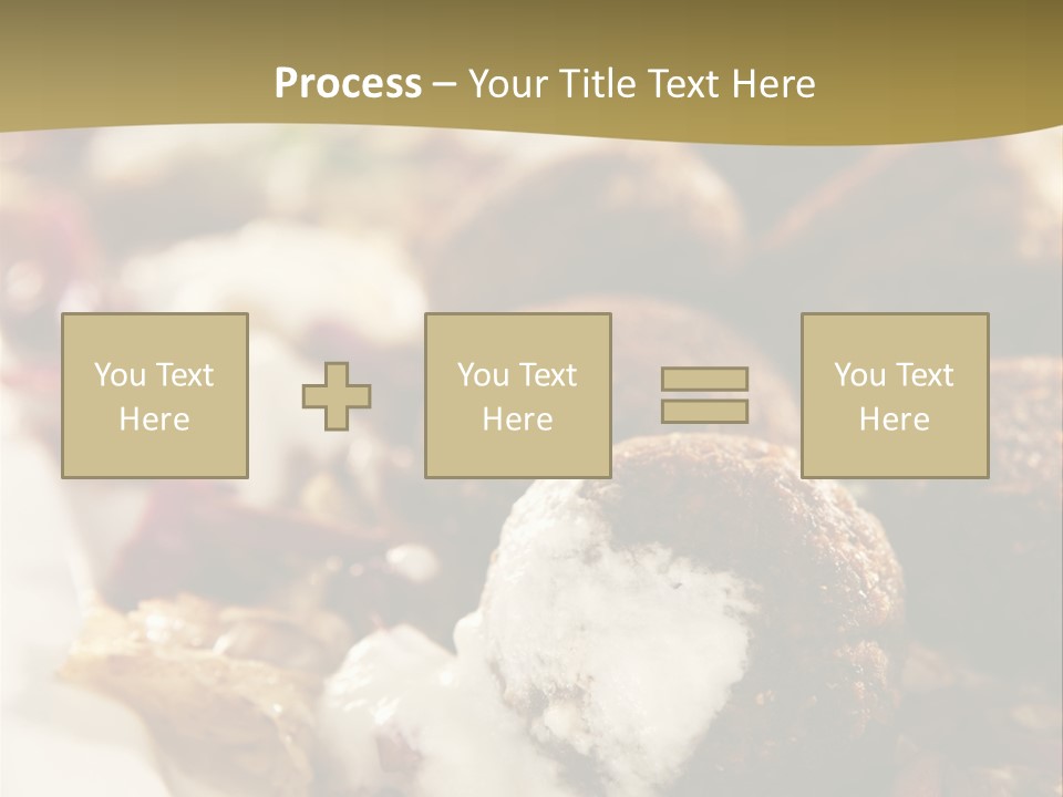 Lunch Diet Fried PowerPoint Template