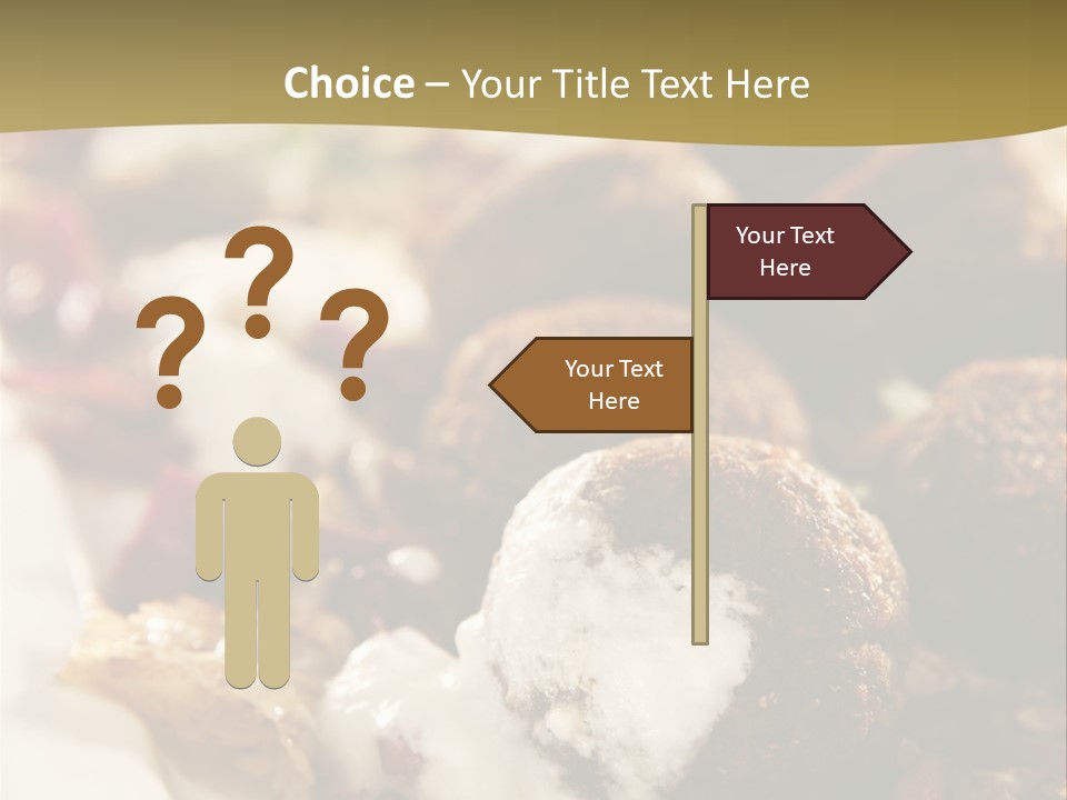 Lunch Diet Fried PowerPoint Template