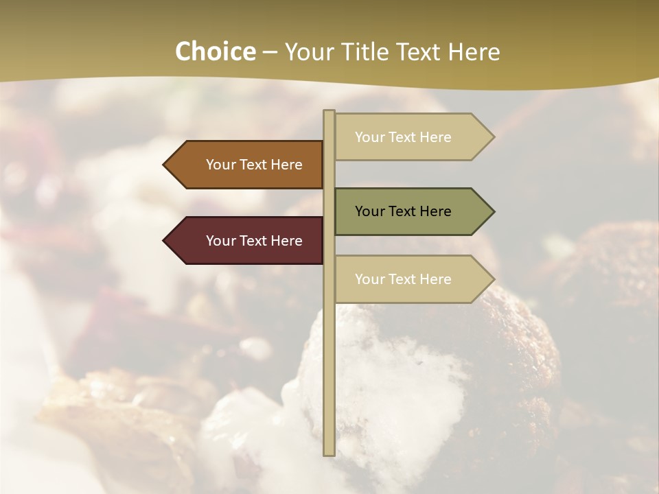 Lunch Diet Fried PowerPoint Template