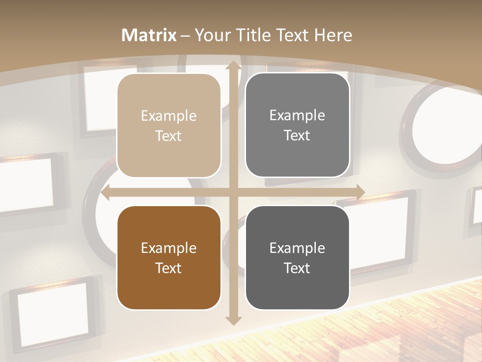 Set Collection Empty PowerPoint Template