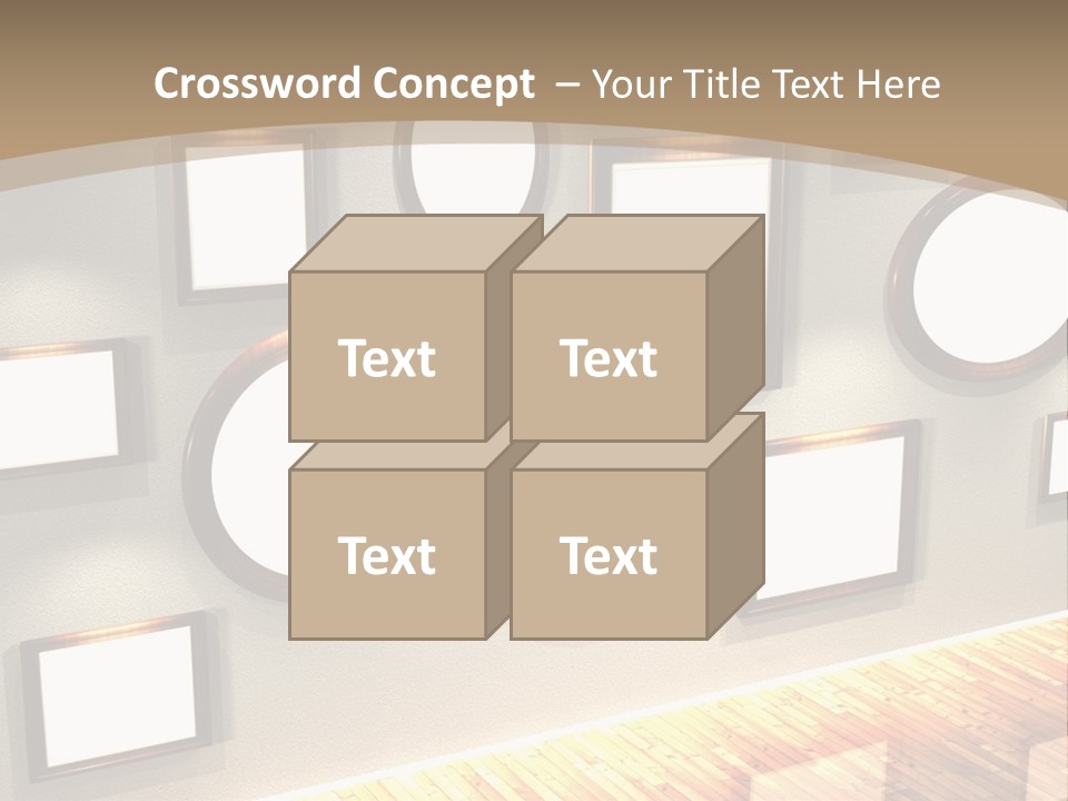 Set Collection Empty PowerPoint Template