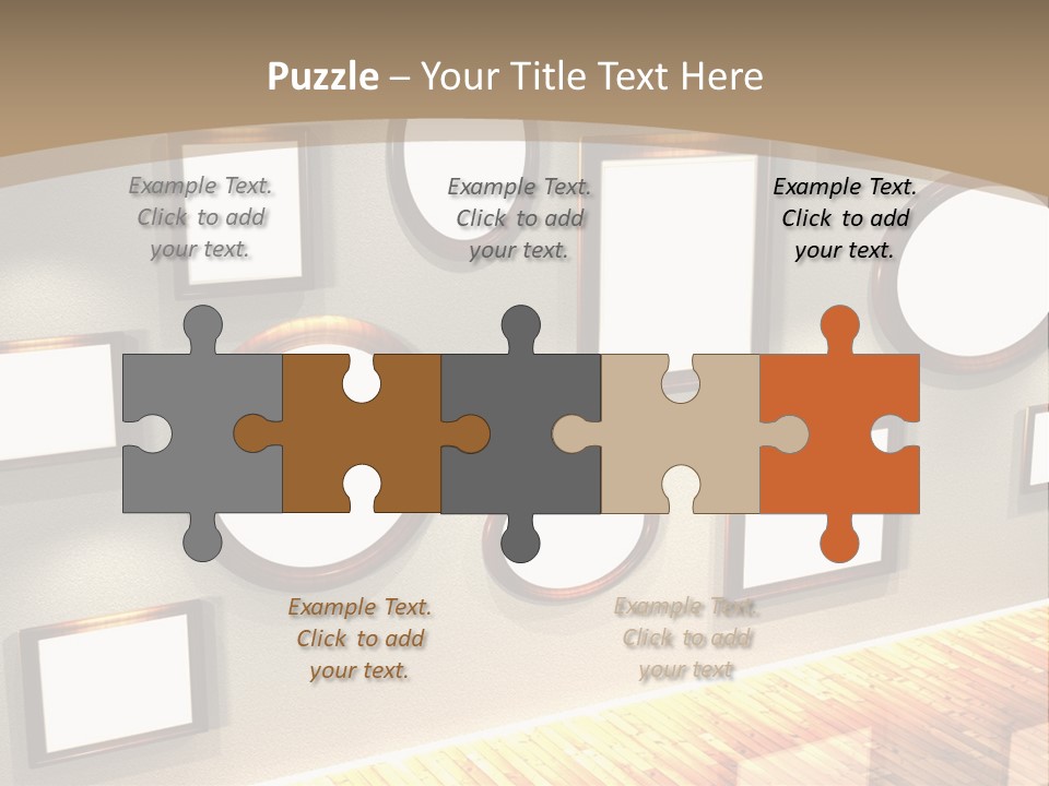 Set Collection Empty PowerPoint Template