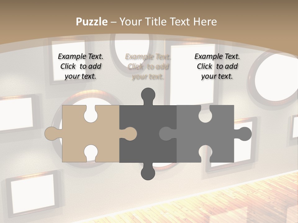 Set Collection Empty PowerPoint Template